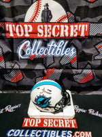 Tyreek Hill Signed Lunar Eclipse Miami Dolphins Mini Helmet image 0