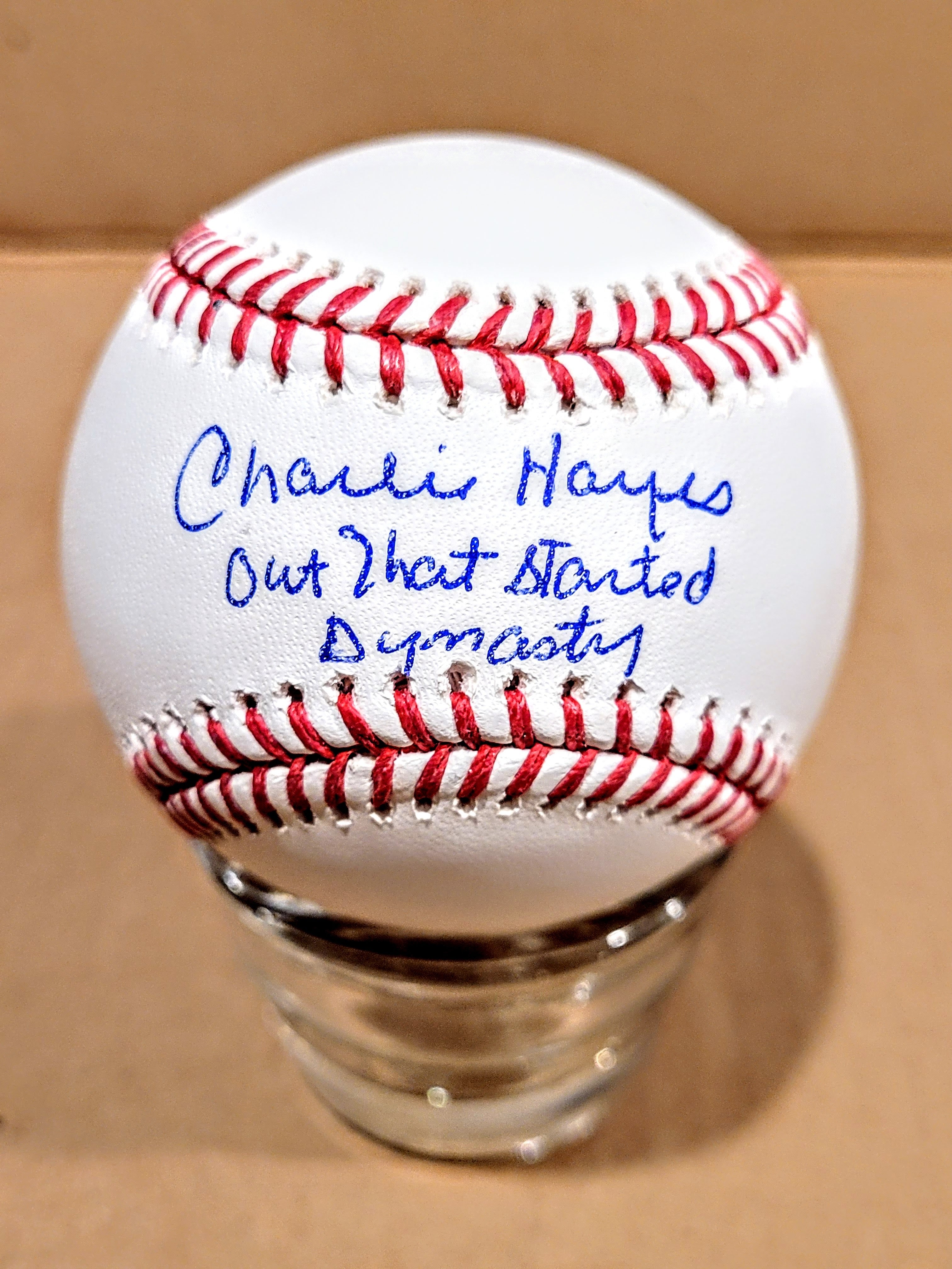 Charlie Hayes: Choose your Inscription - Yankees/Rockies image 0
