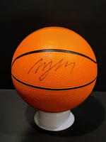 Miles McBride Signed Orange Mini Basketball - NY Knicks image 0