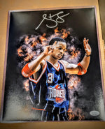 Steve Francis Signed 11x14 image 0