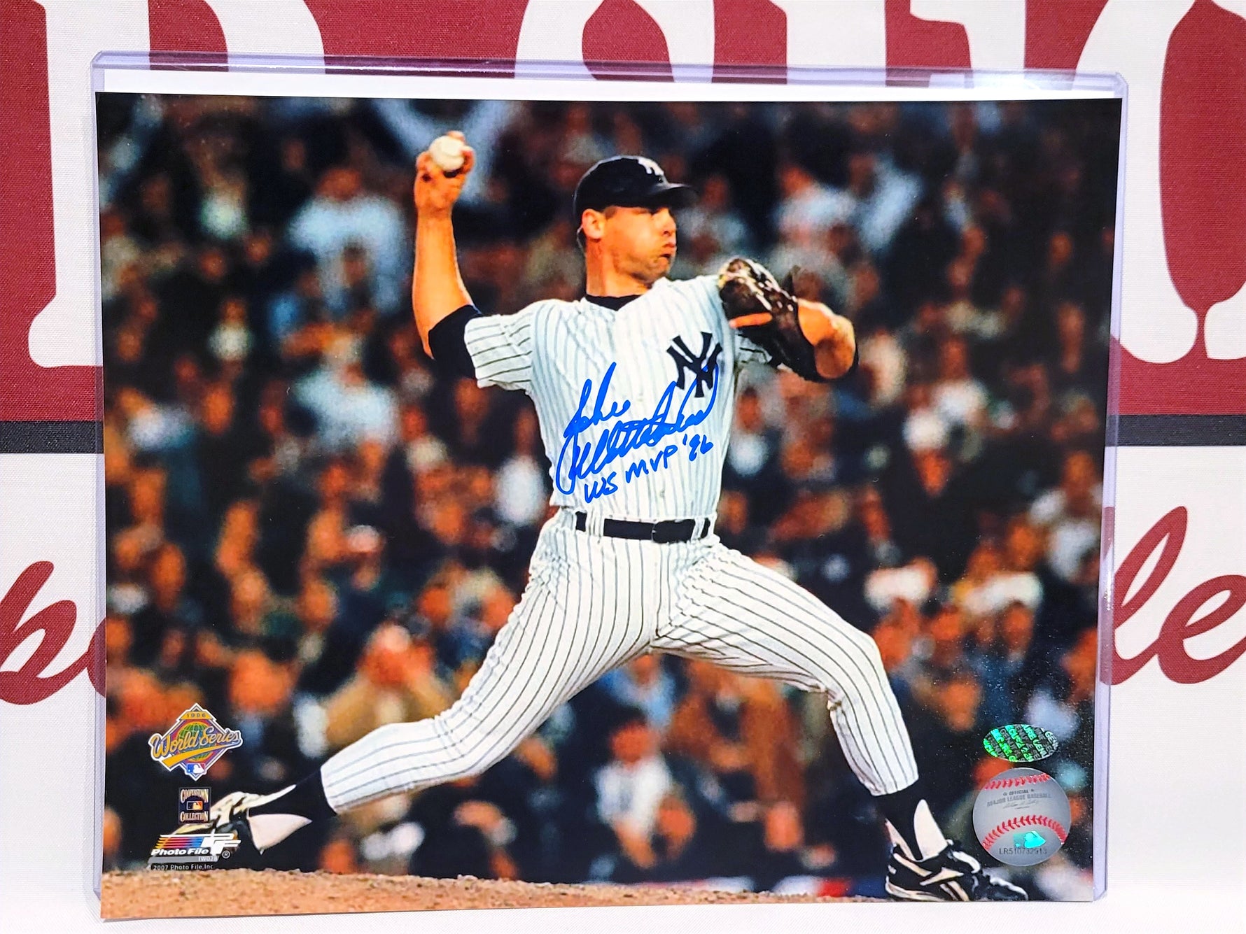 John Wetteland 8x10 w/Inscription image 0