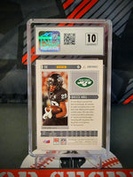 Breece Hall Jets Luminance #108 Gold /100 RC Auto Graded - CSG 10 image 1