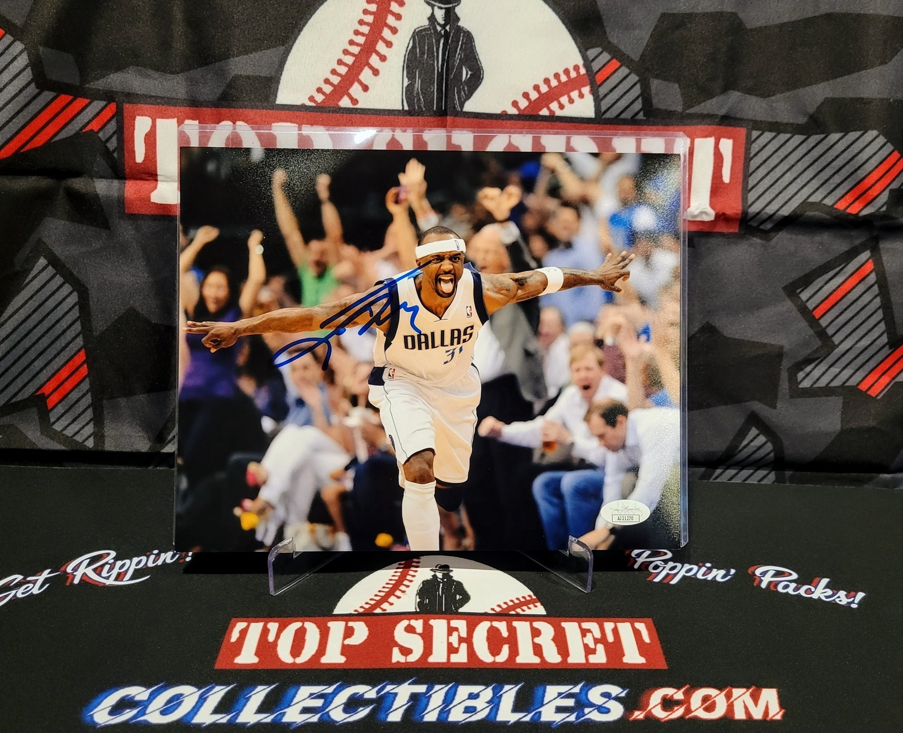 Jason Terry Dallas Mavericks Auto/Signed 8x10 Photo - JSA image 0