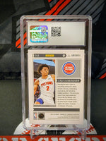 Cade Cunningham Pistons 2021-22 Luminance RC Green Ice (Fanatics) Graded - CSG 9 image 1