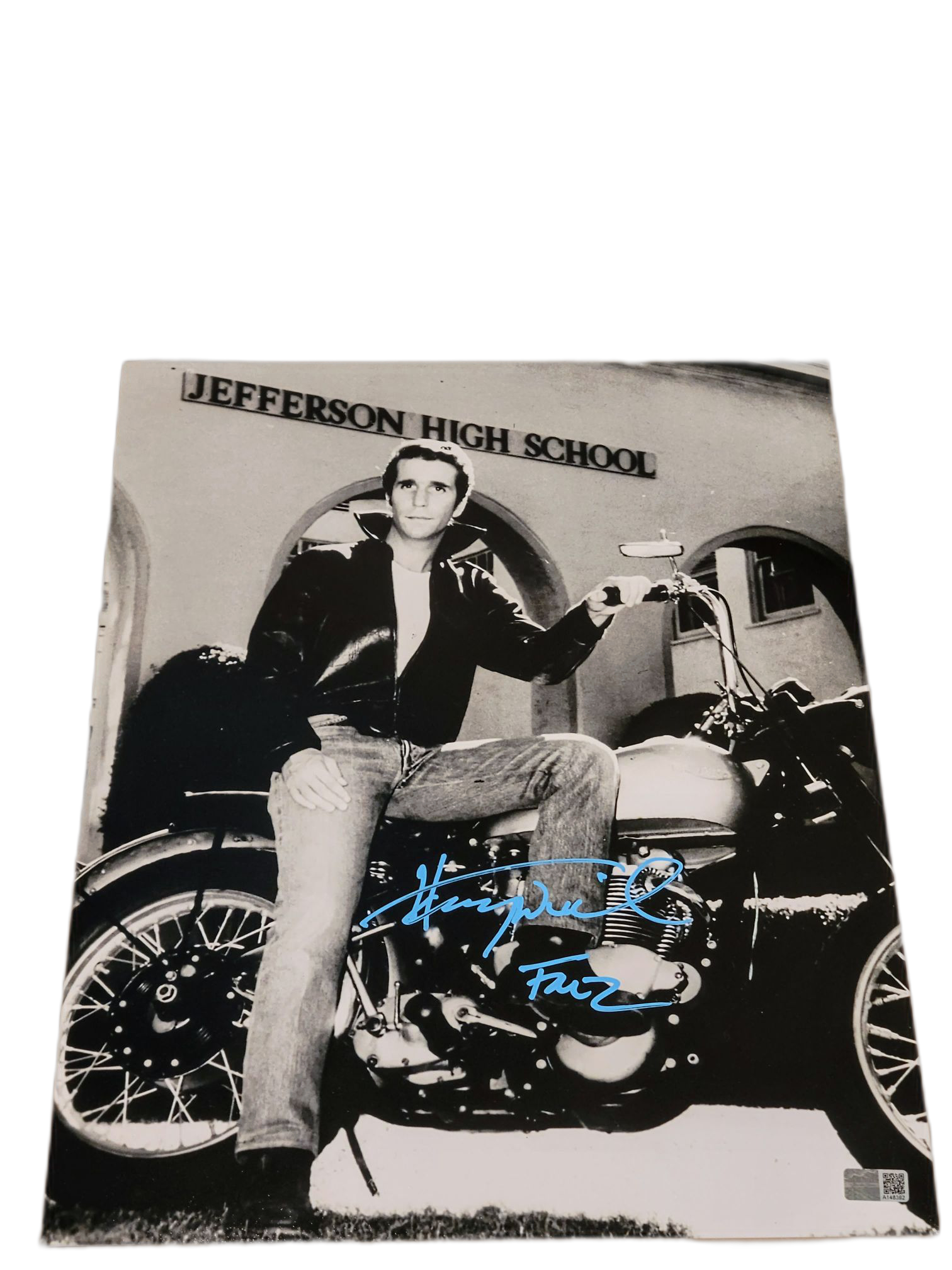 Henry Winkler Fonzie Signed 11x14 - Happy Days image 0