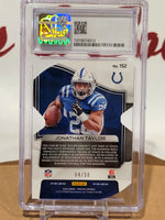 Jonathan Taylor Colts Rookie Spectra Neon Blue Die Cut RC /50 - CSG 8.5 image 1