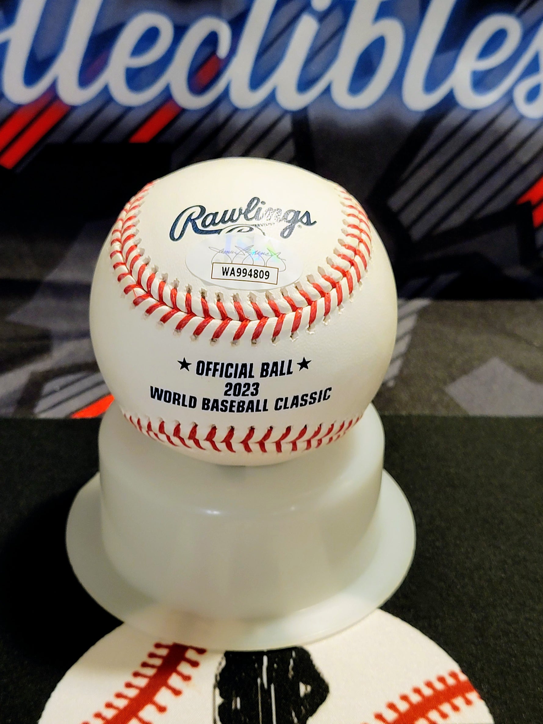 Nestor Cortes Yankees Signed WBC Baseball with Inscription image 1