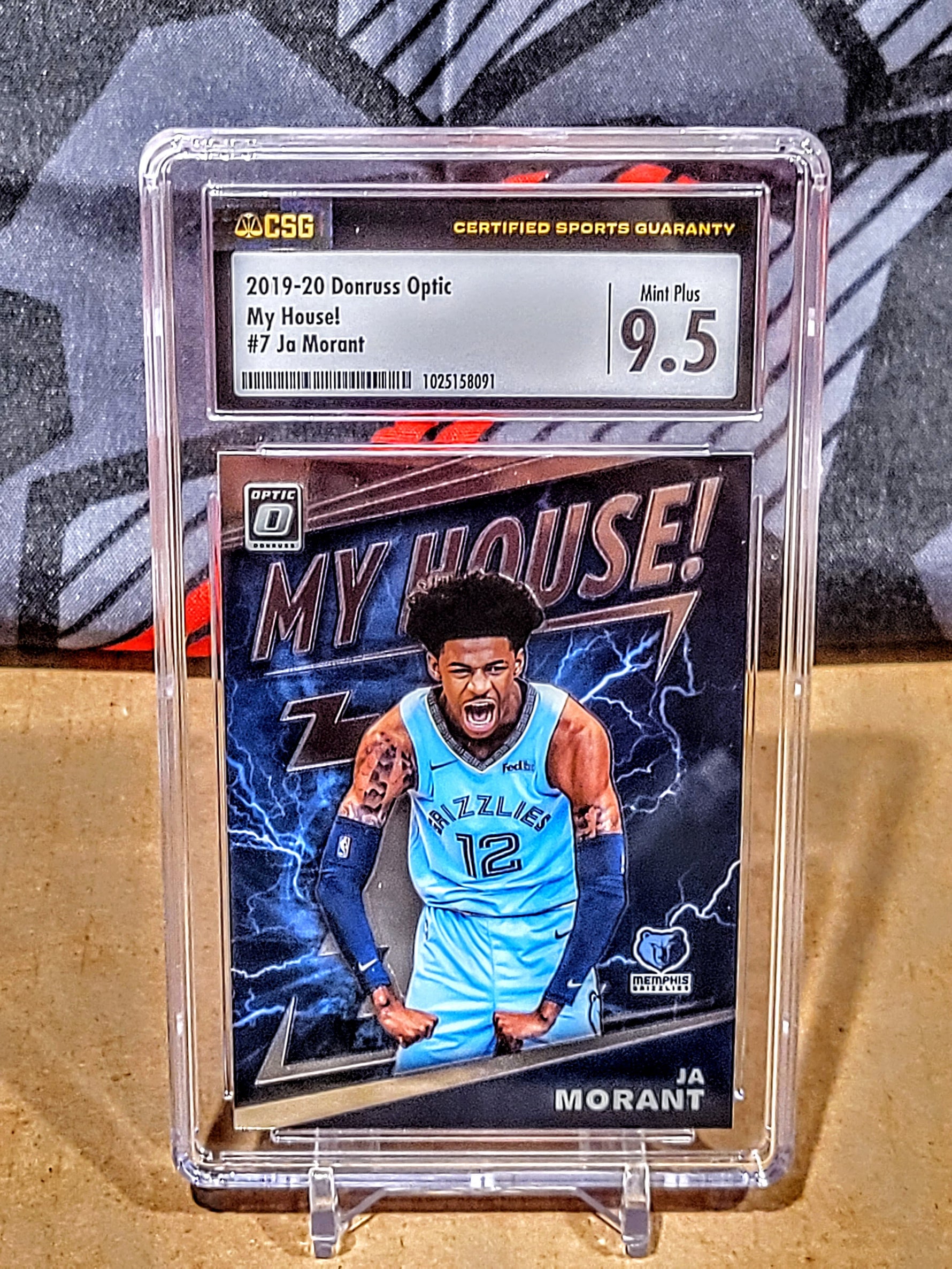 Ja Morant My House Optic #7 - CSG 9.5 image 0