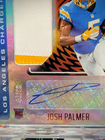 Josh Palmer Chargers Illusions #129 Rookie Red /99 Auto Graded - CSG 9.5 image 1