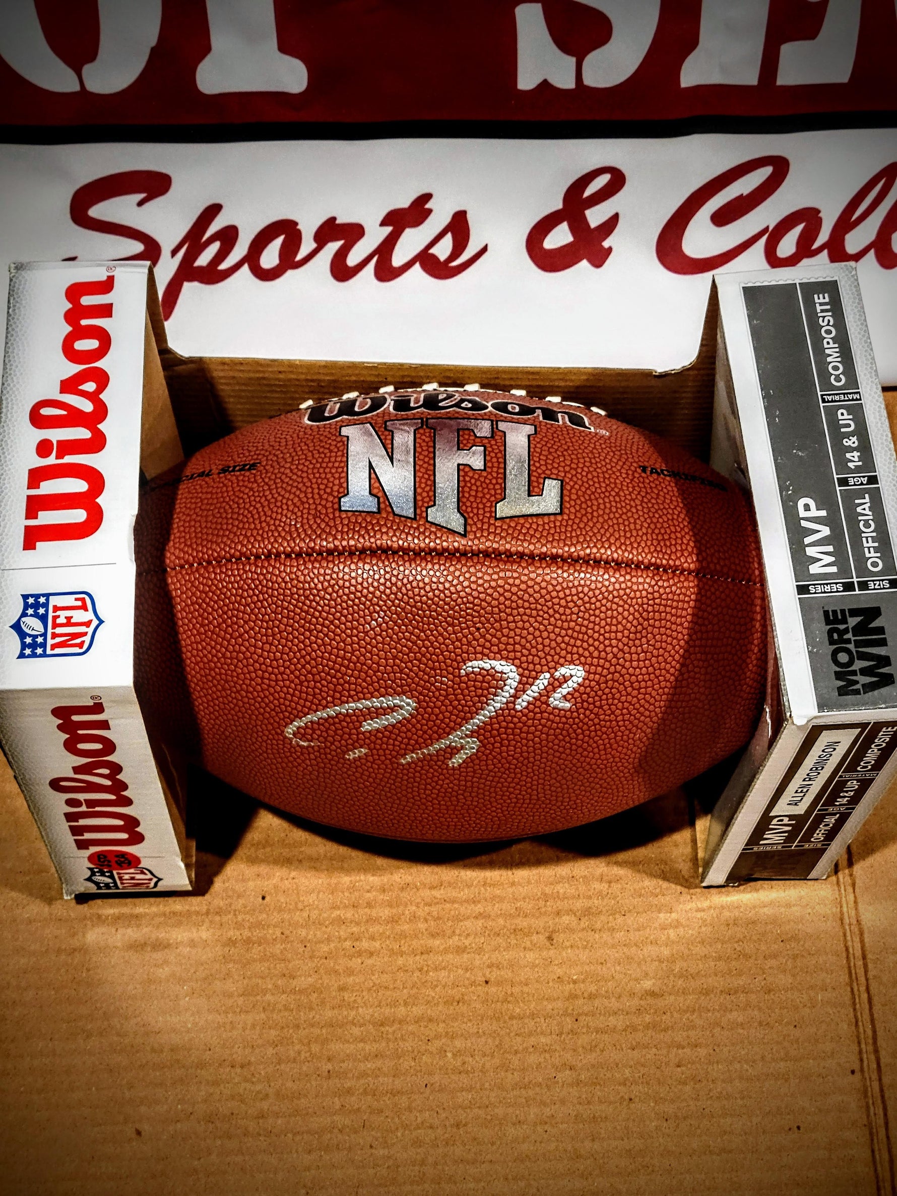 Allen Robinson Signed Wilson Football image 1