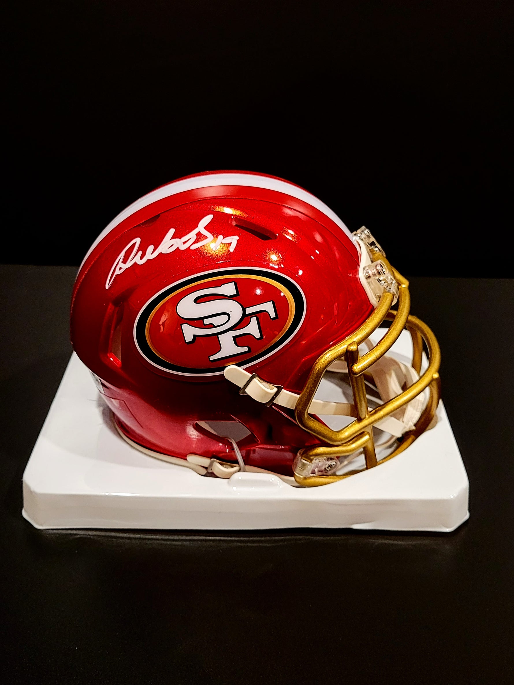 Deebo Samuel Signed/AUTO 49ers Flash Mini Helmet - Fanatics Coa image 1