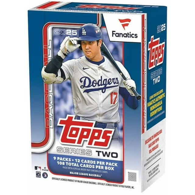 2025 MLB Topps Baseball Update Series 2 Blaster Box - Fanatics Exclusive image 0
