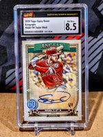 Taylor Ward Angels - Topps Gypsy Queen Autographed Rookie Card - CSG 8.5 image 0